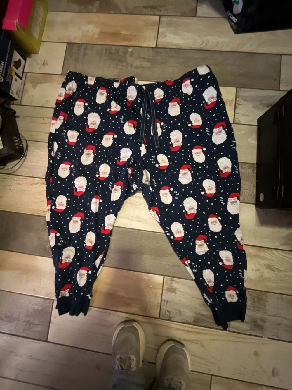 Old Navy Match The Fam Santa Claus Christmas Pajama Pants 4X